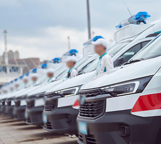 托里县服务车队展示